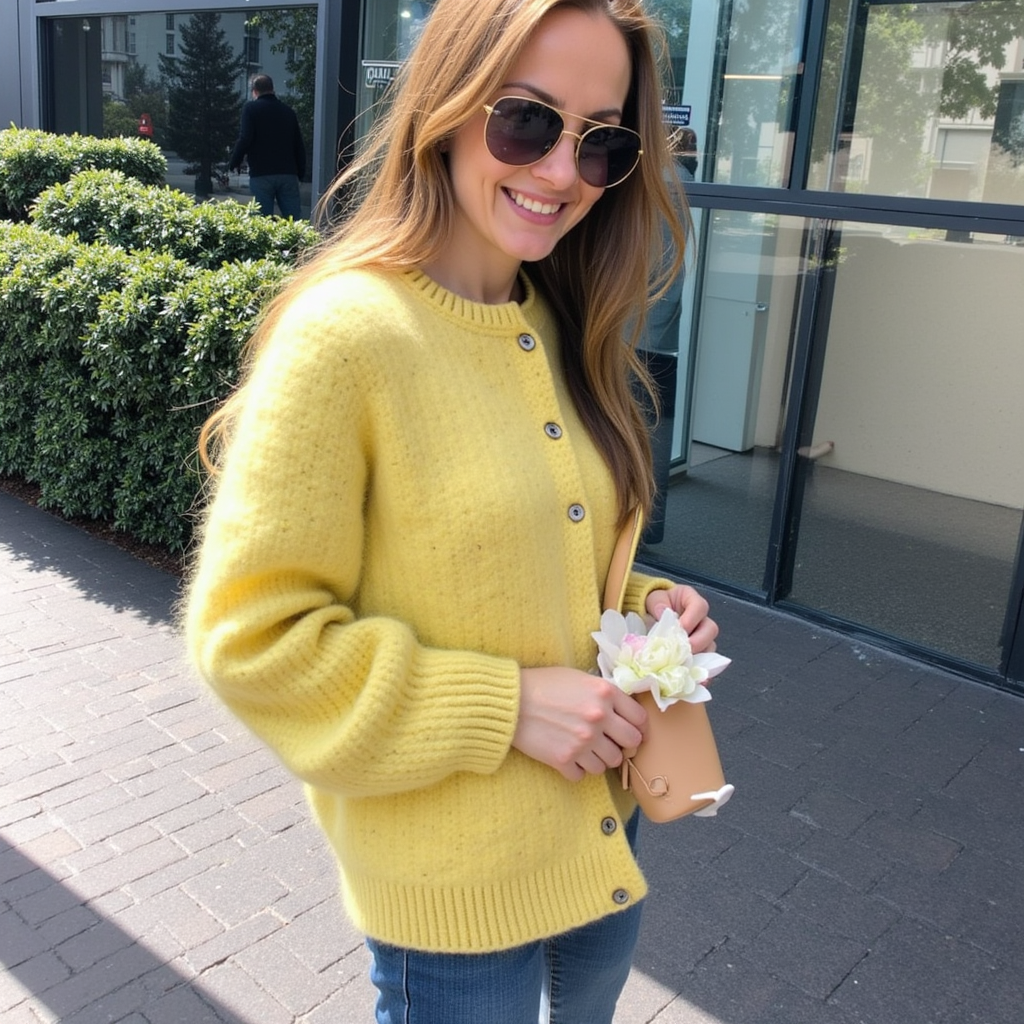 ModenGlanz- Cozy Knit Cardigan
