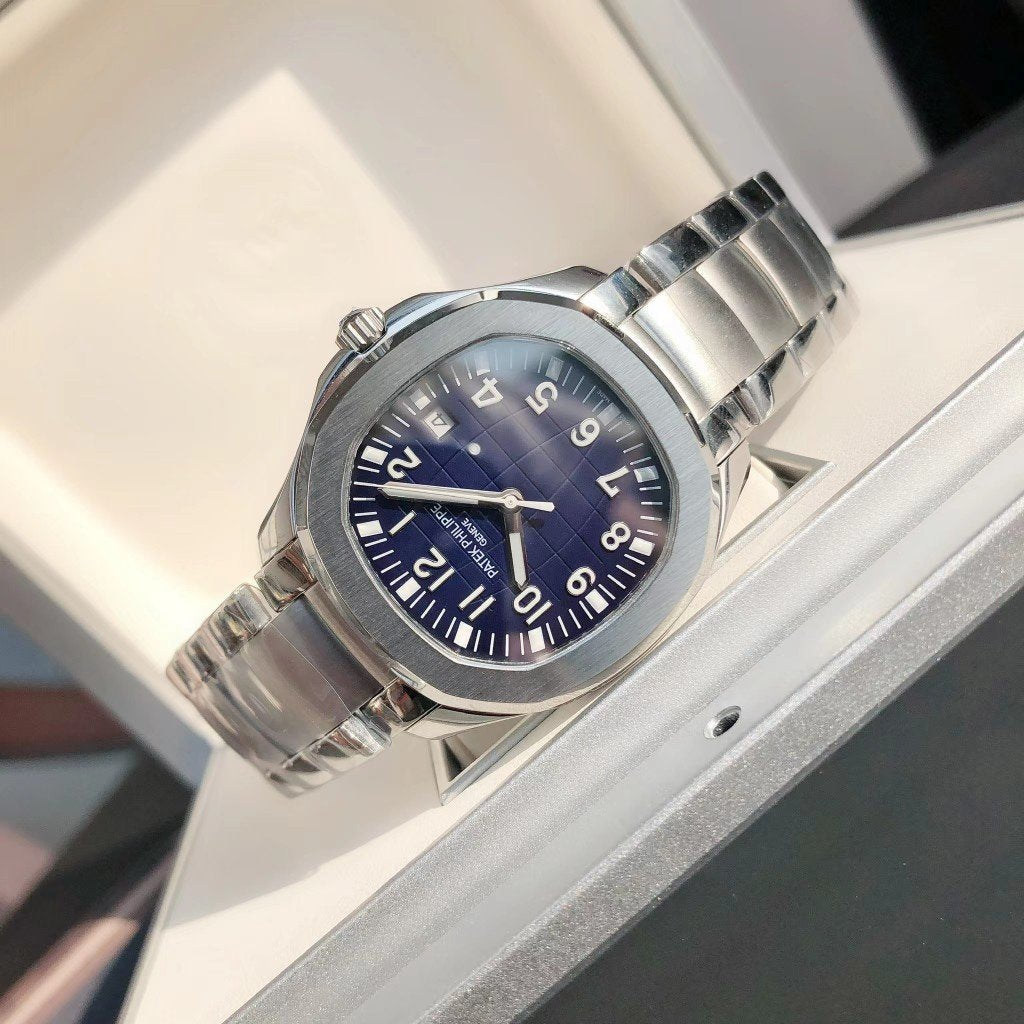 AQUANAUT STAINLESS STEEL BLUE DIAL