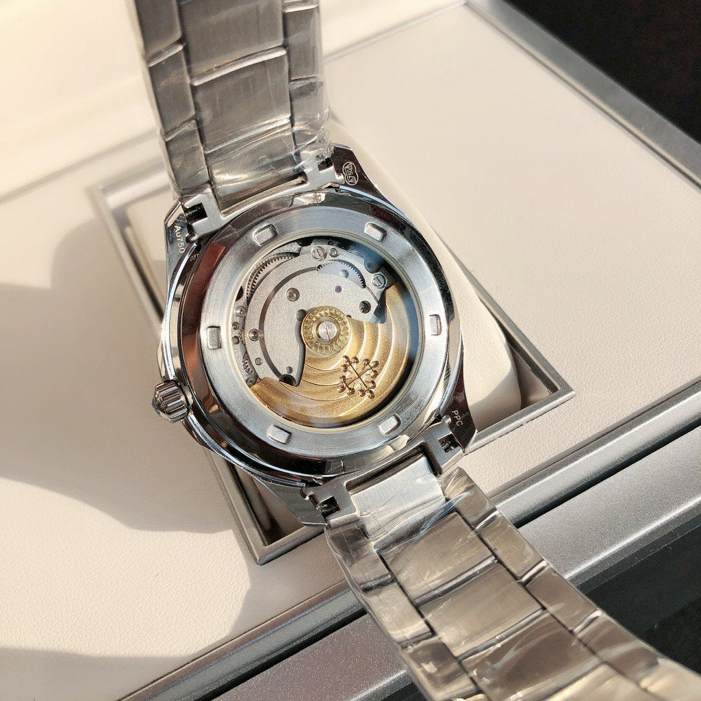 AQUANAUT STAINLESS STEEL KHAKI DIAL