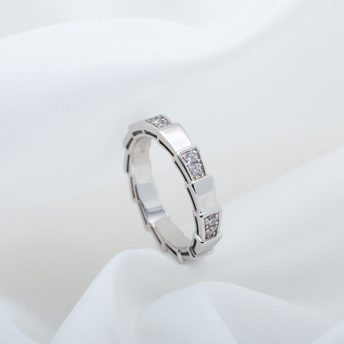 SERPENTI RING SILVER 3MM