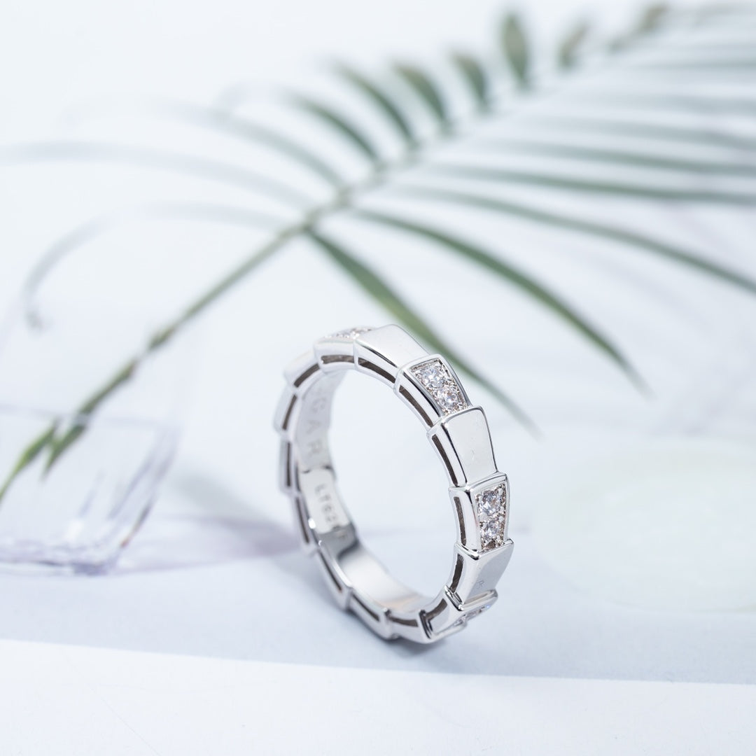 SERPENTI RING SILVER 3MM