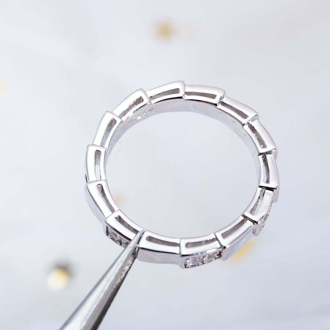 SERPENTI RING SILVER 3MM