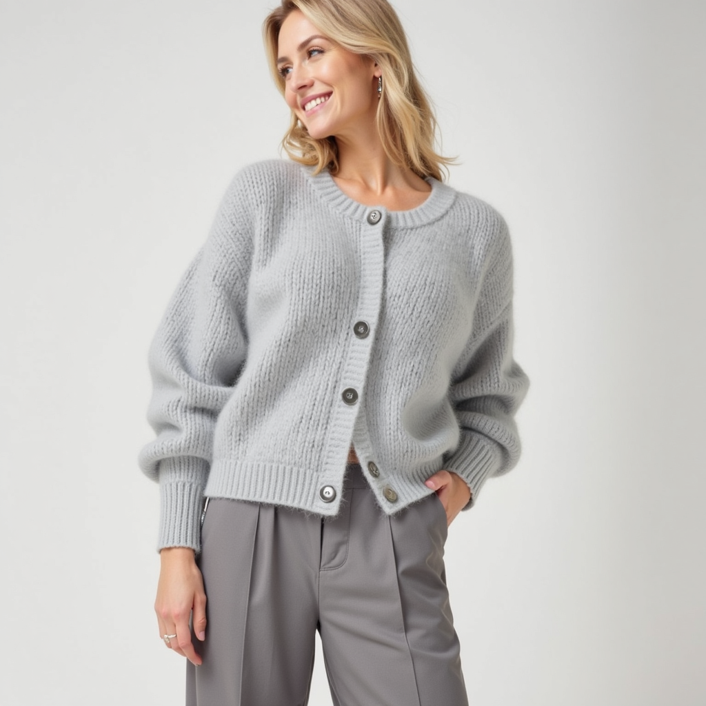 ModenGlanz- Cozy Knit Cardigan
