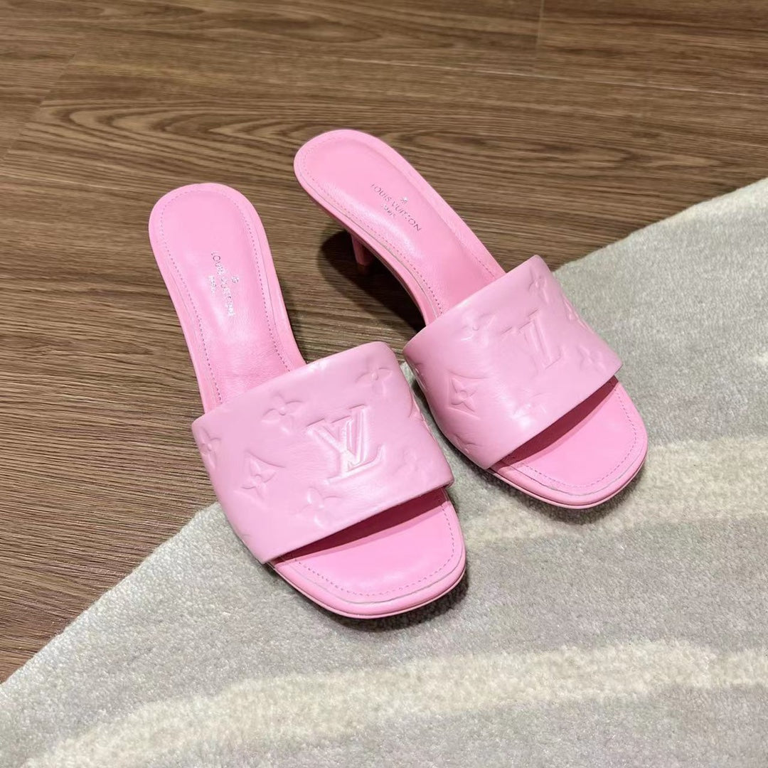 LV Neo Revival Mule 65mm Pink Cowhide