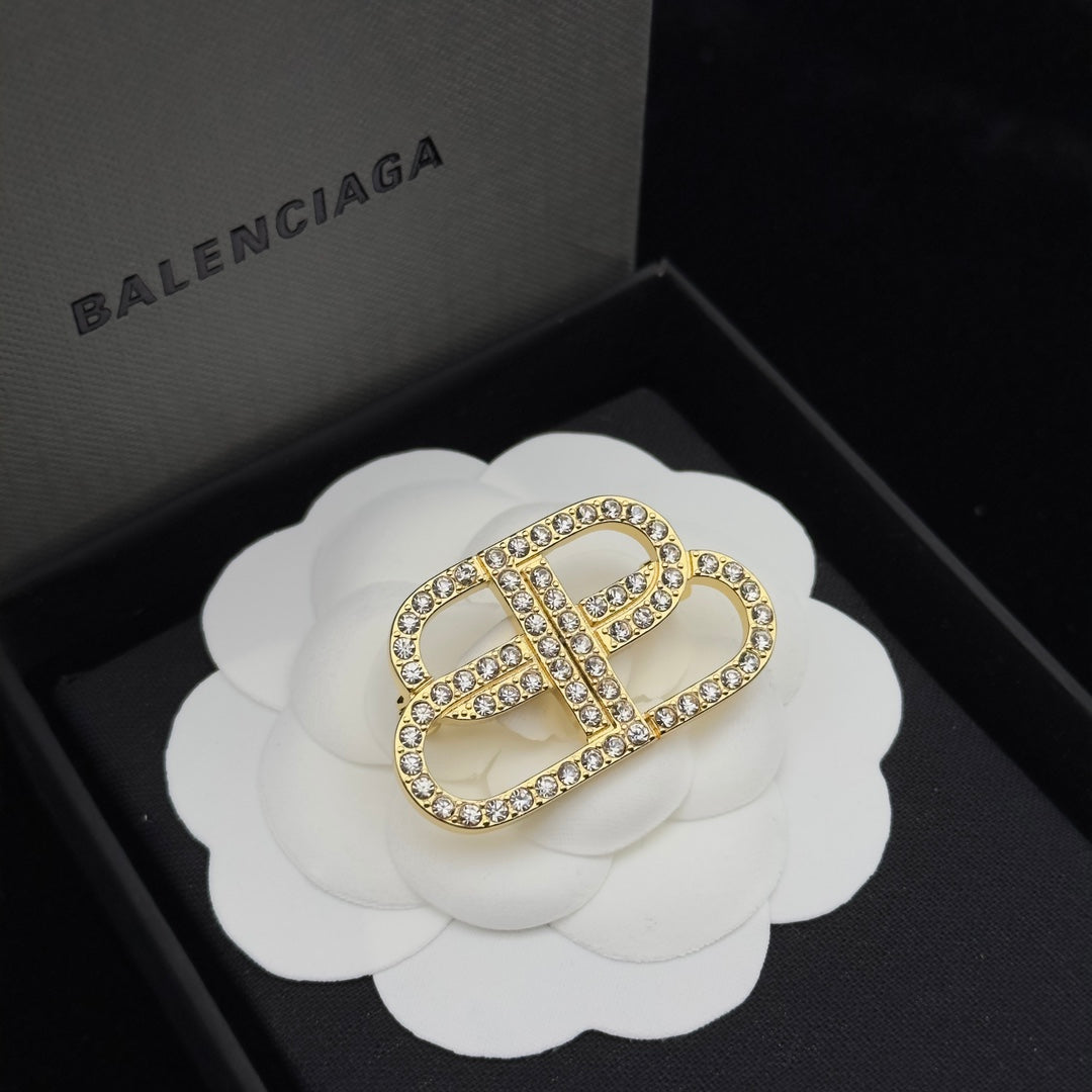 Balenciaga Brooch Gold 174744