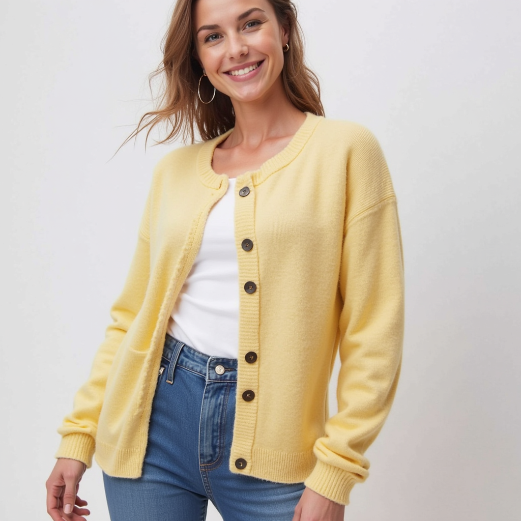 ModenGlanz- Cozy Knit Cardigan