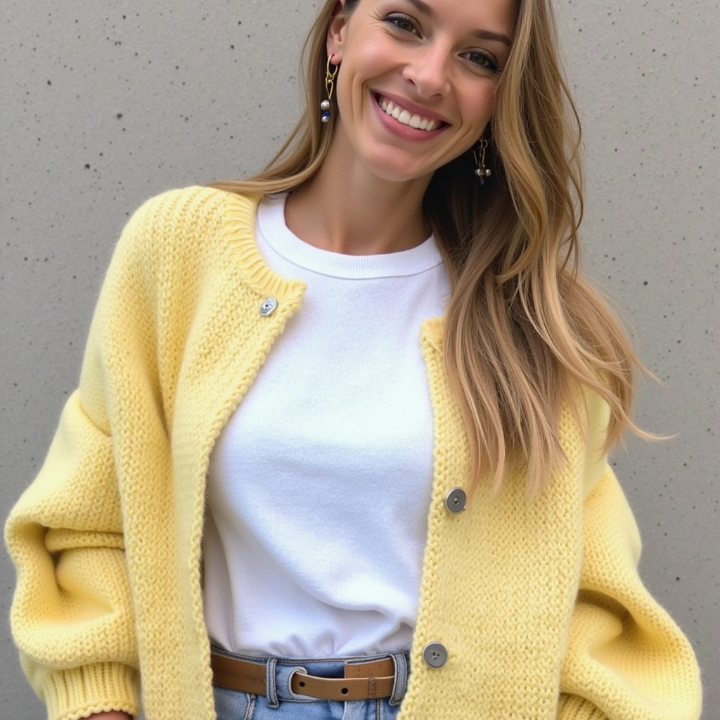 ModenGlanz- Cozy Knit Cardigan