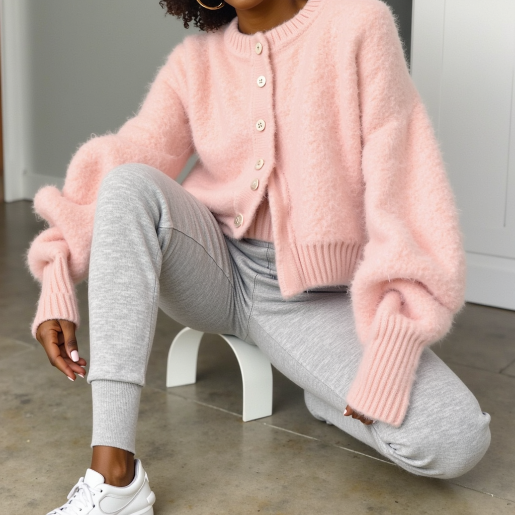 ModenGlanz- Cozy Knit Cardigan