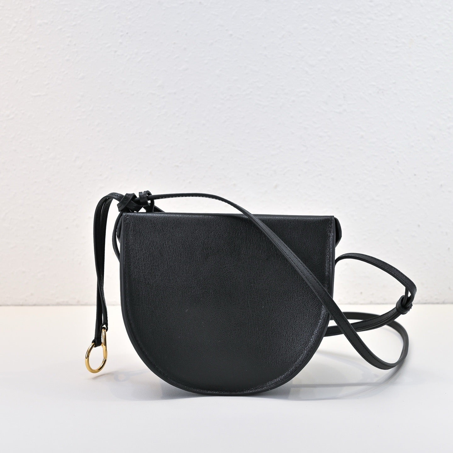 ALAIA 2025 Hip Bag Black Goatskin