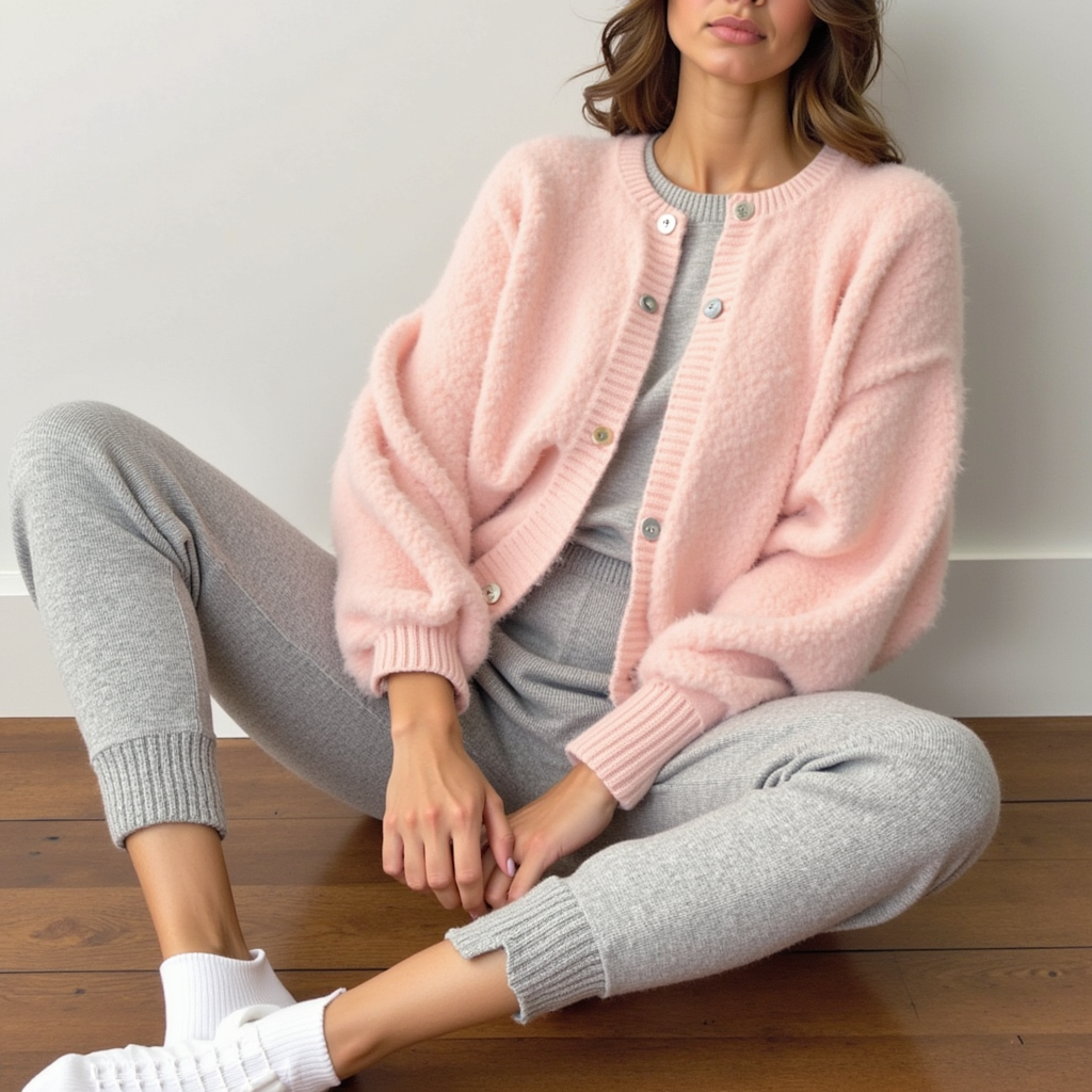 ModenGlanz- Cozy Knit Cardigan