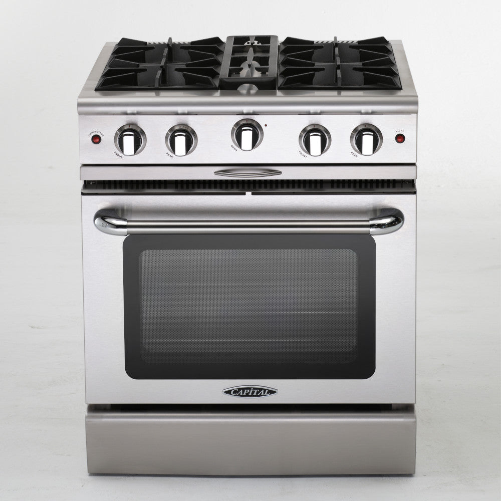 Capital Cooking MCR304 30" All Gas Precision Range