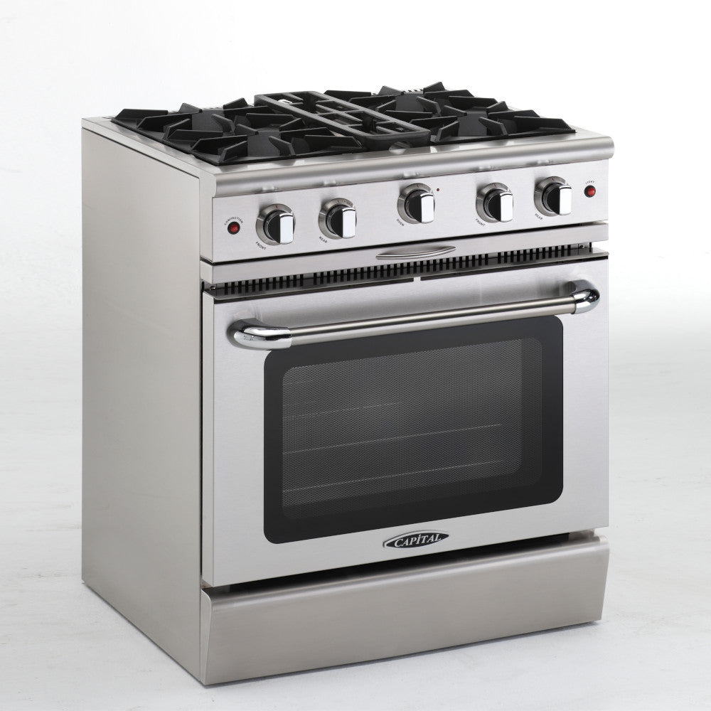 Capital Cooking MCR304 30" All Gas Precision Range