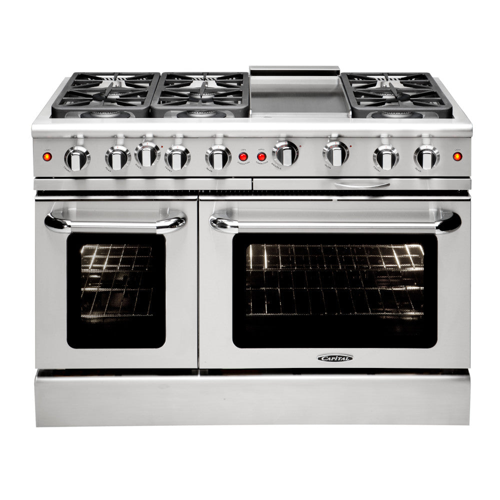 Capital Cooking MCR486G 48" All Gas Precision Range