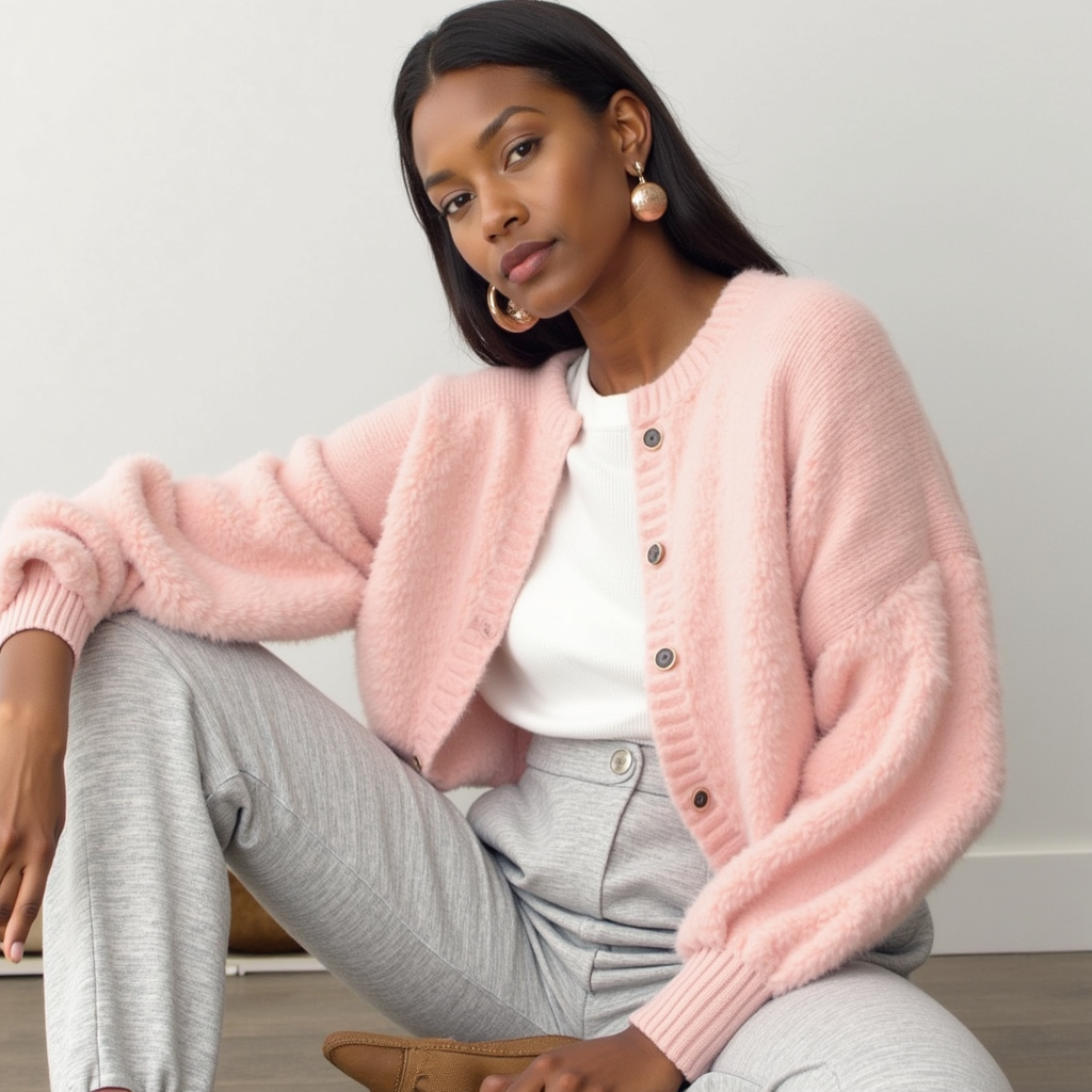 ModenGlanz- Cozy Knit Cardigan