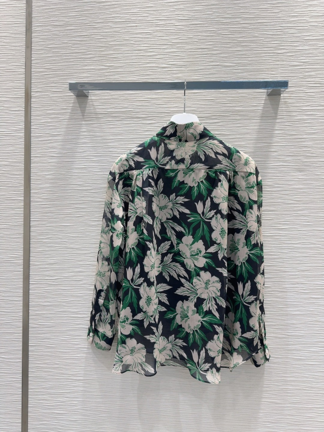 Loewe 2025 Floral Shirt Polyester Fiber