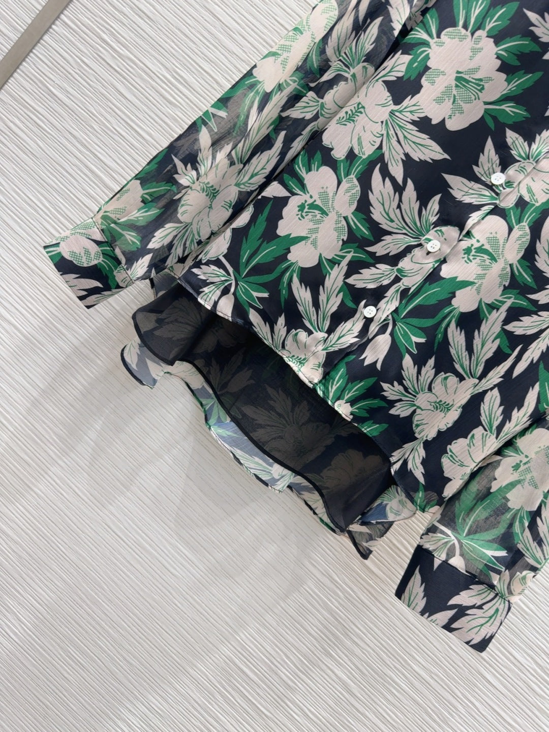 Loewe 2025 Floral Shirt Polyester Fiber