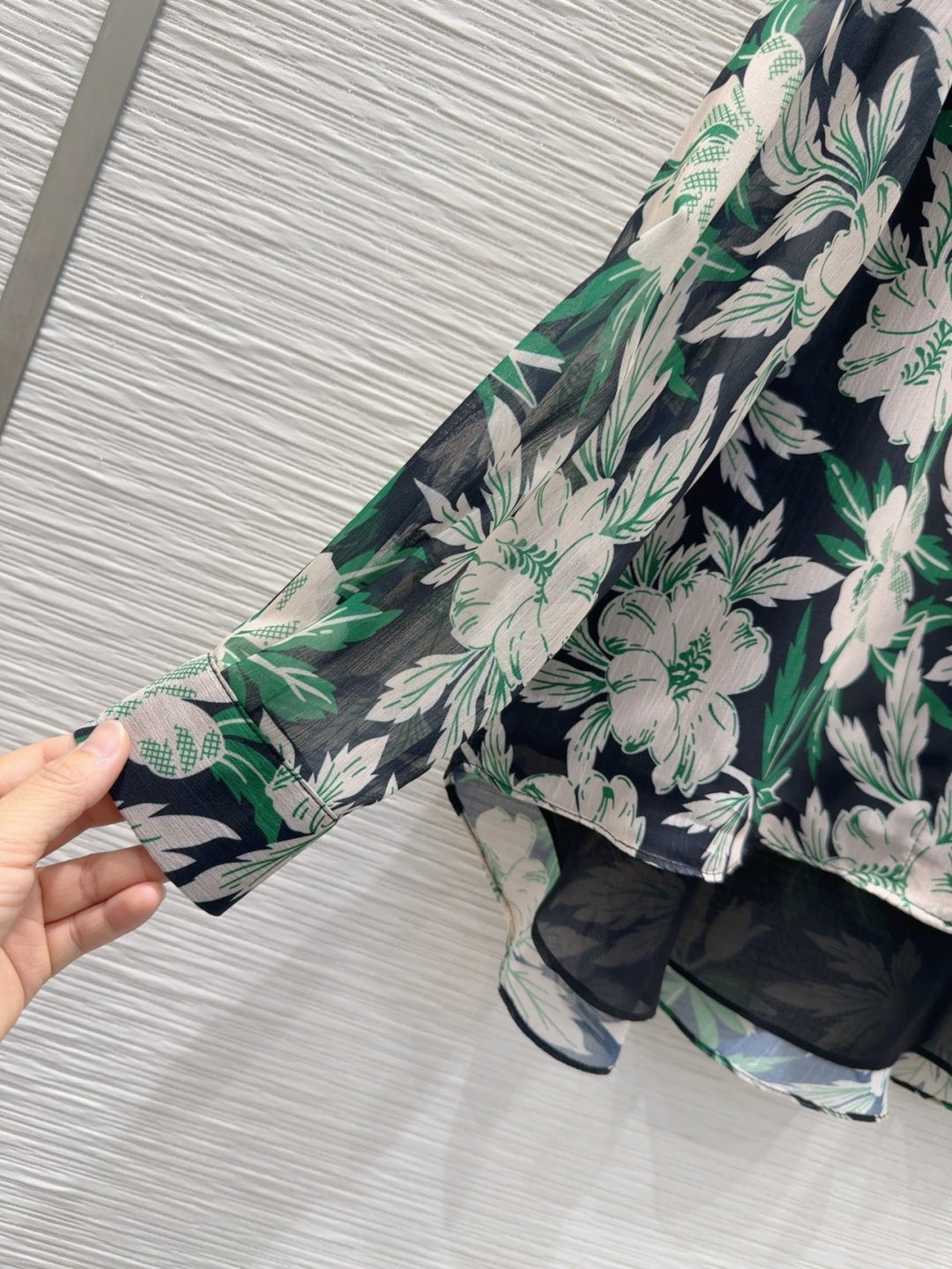 Loewe 2025 Floral Shirt Polyester Fiber