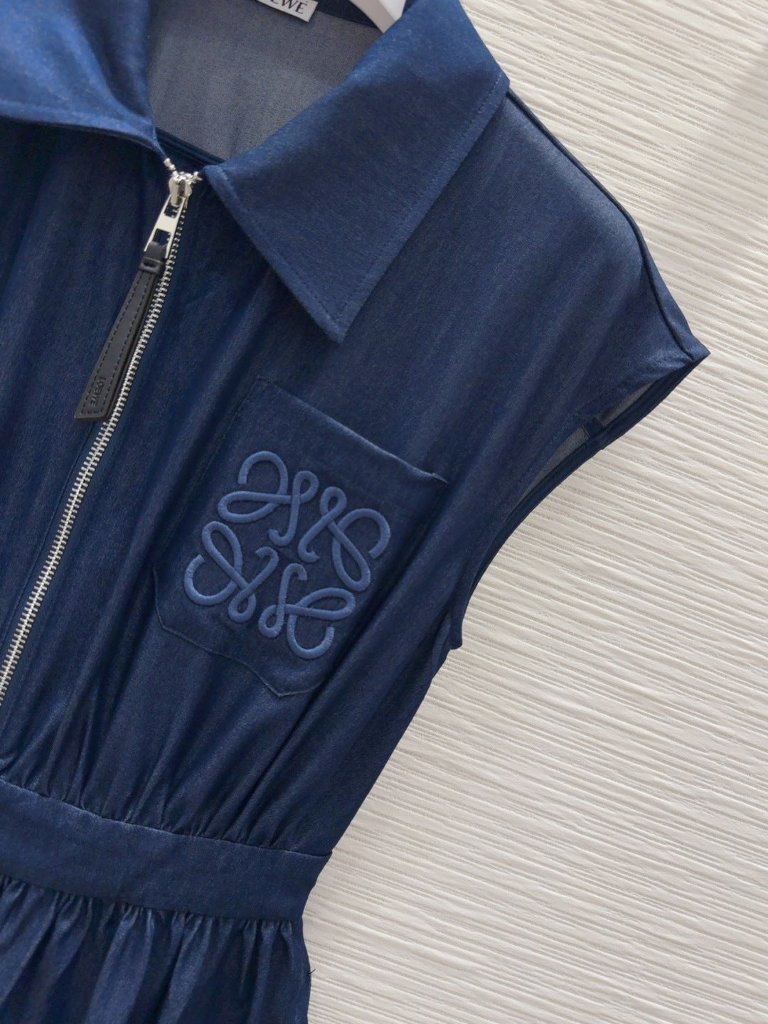 Loewe 2025 Denim Dress Blue Cotton