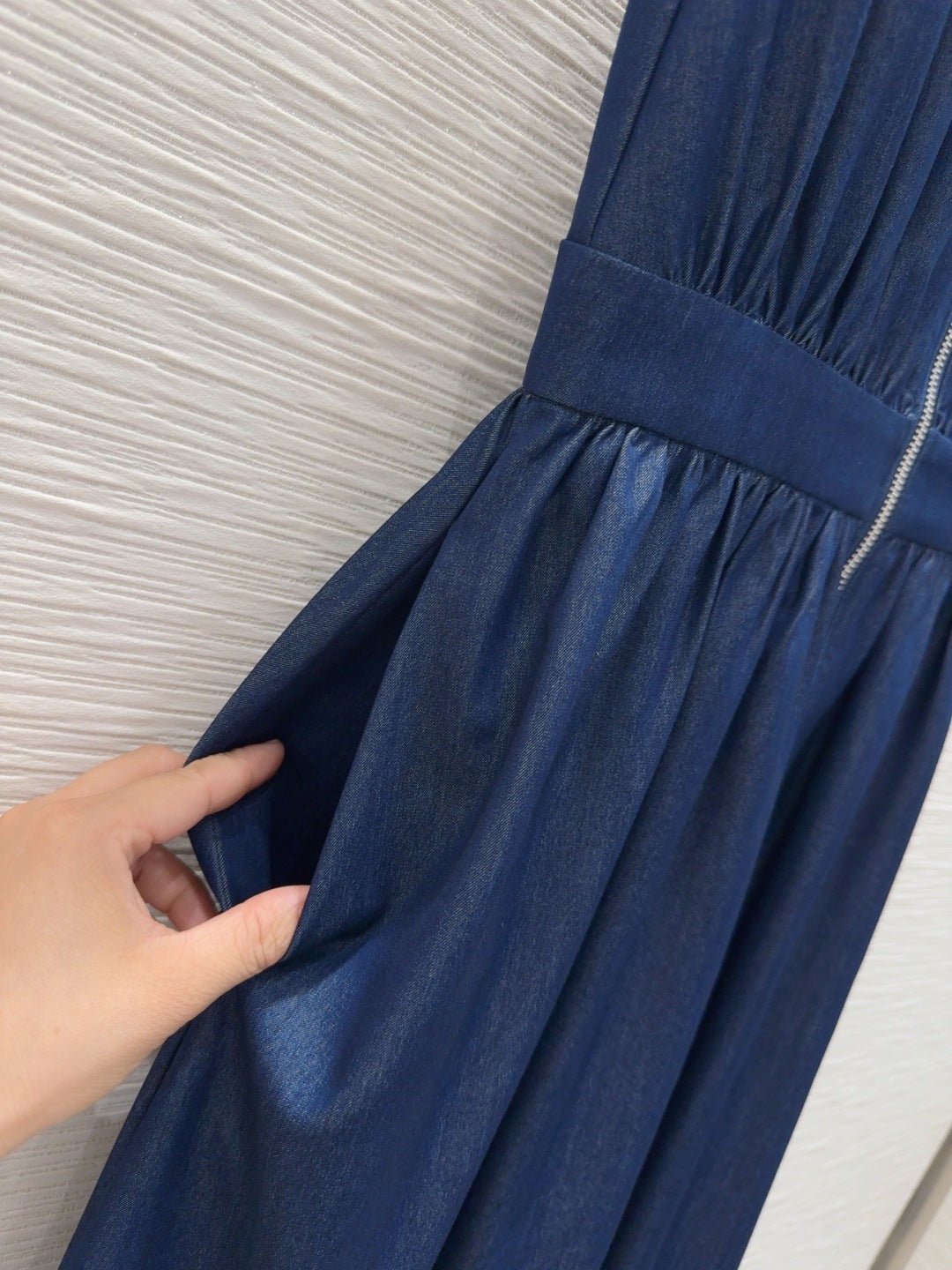 Loewe 2025 Denim Dress Blue Cotton