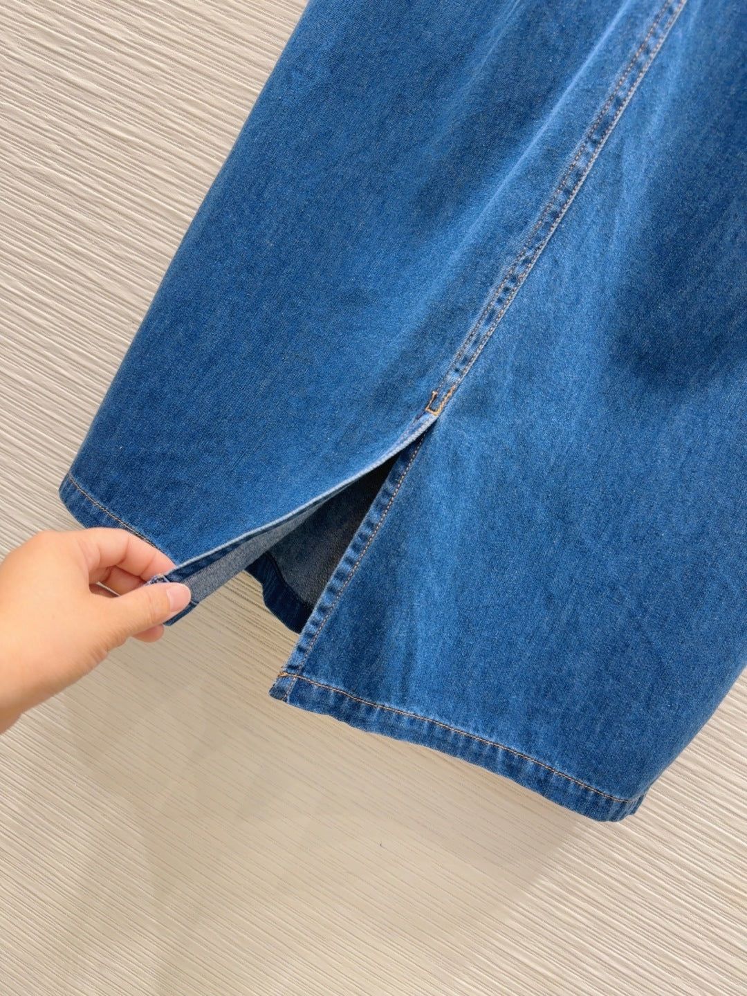 Loewe 2025 Dress Blue Denim Cotton