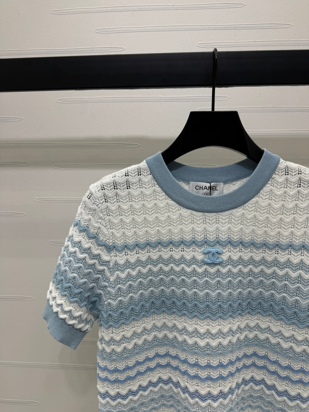 CC 25 T-Shirt Baby Blue mix White Polyester 233561
