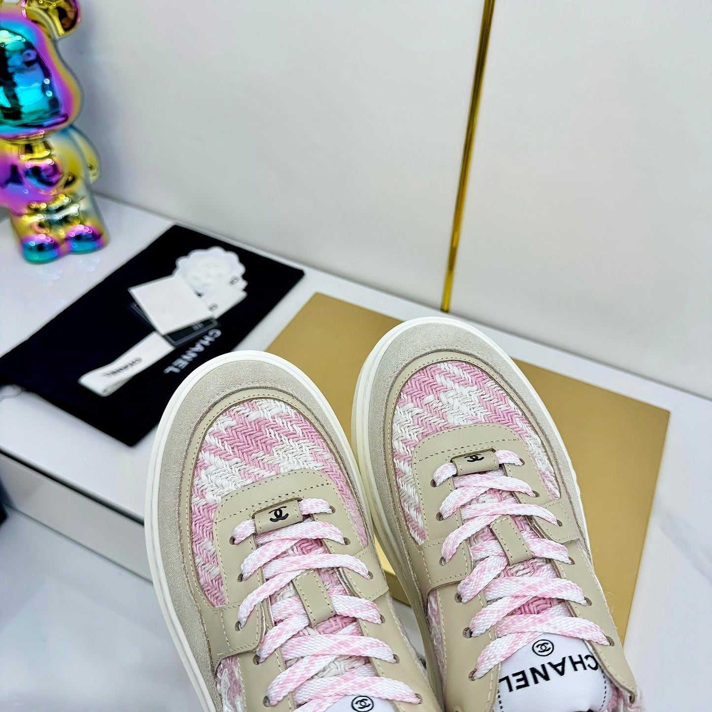 CC 25 Platform Sneaker Pink Nude Cowhide 312953
