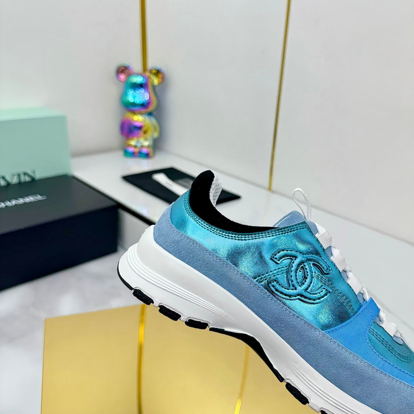 CC 25 Sneaker Blue Cowhide 331261