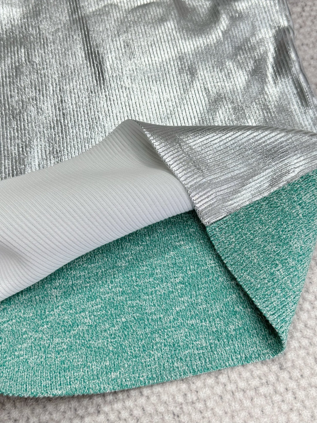 CC 25 Short Sleeves T- shirt Silver Cotton