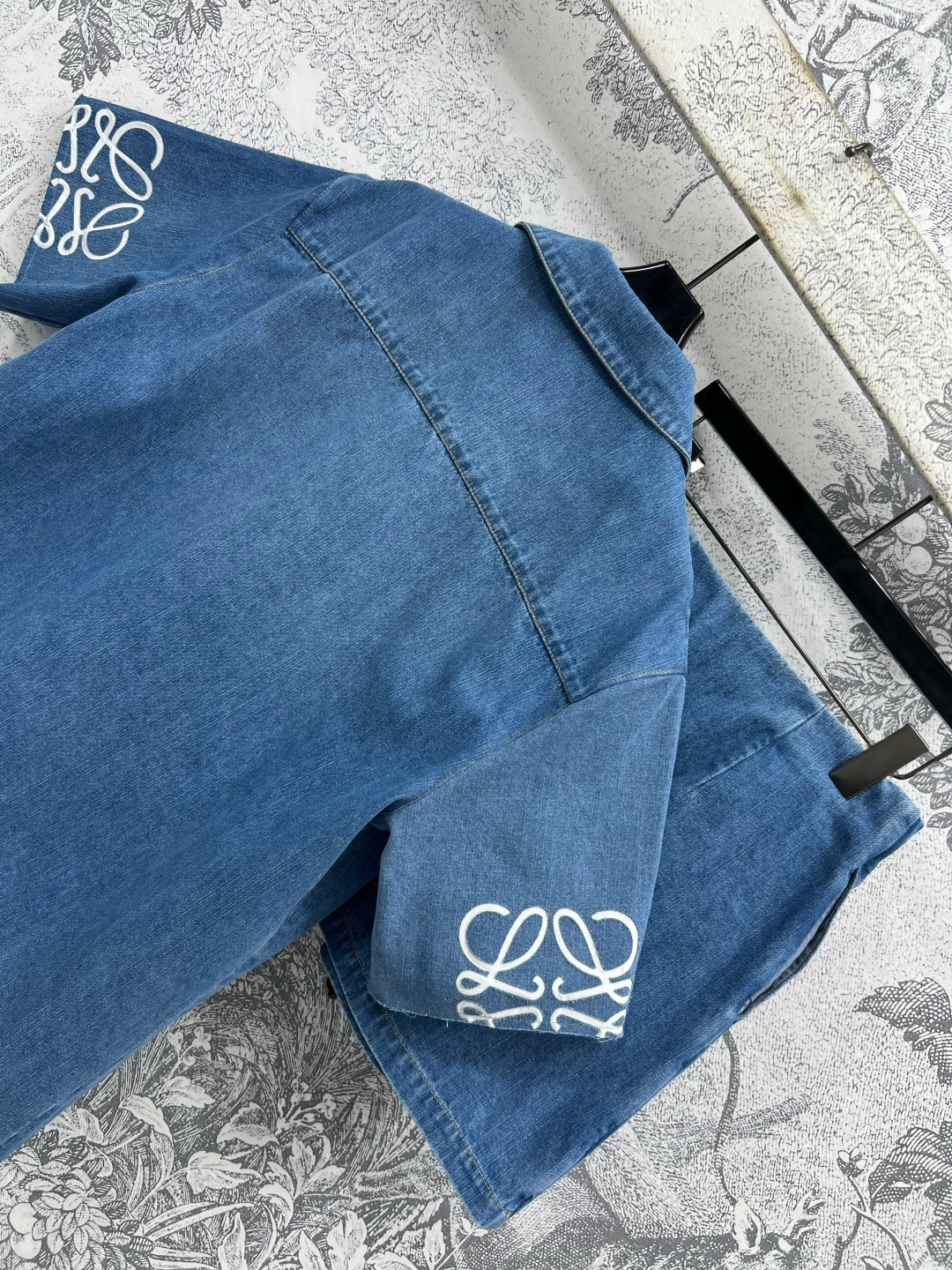 Loewe 25 Denim Set Blue Cotton
