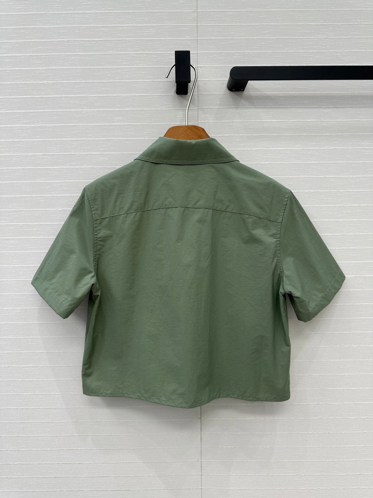 Loewe Short-sleeved Shirt Green Cotton