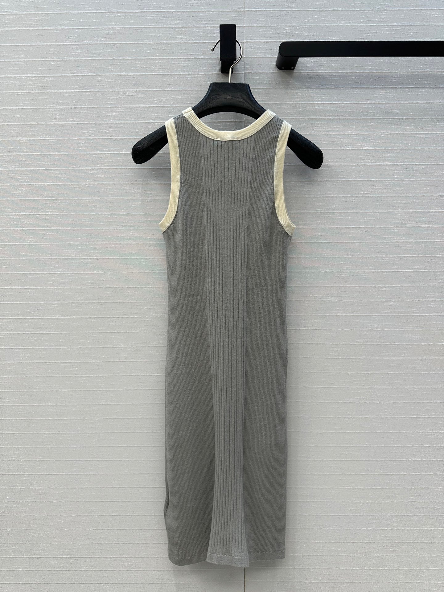 CC 25 Knitted Dress gray Cotton