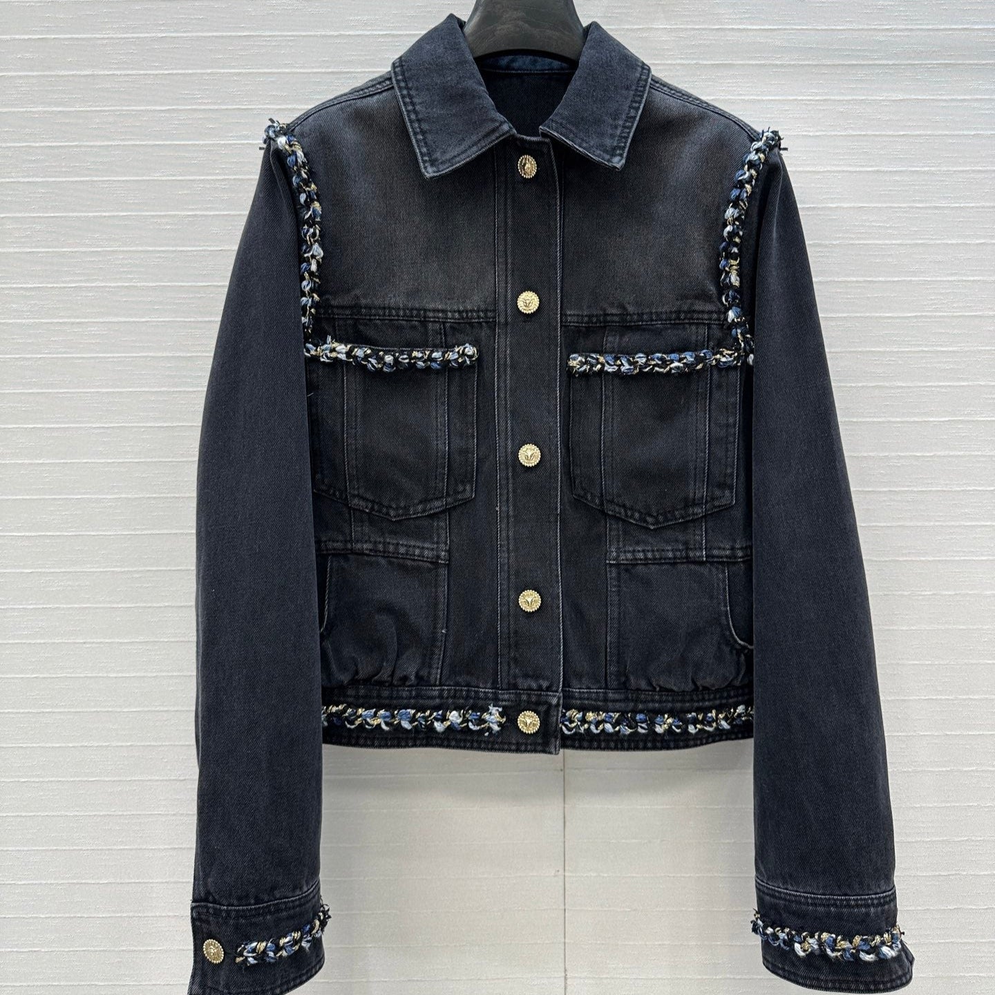 CC 25 Denim Jacket Black Cotton
