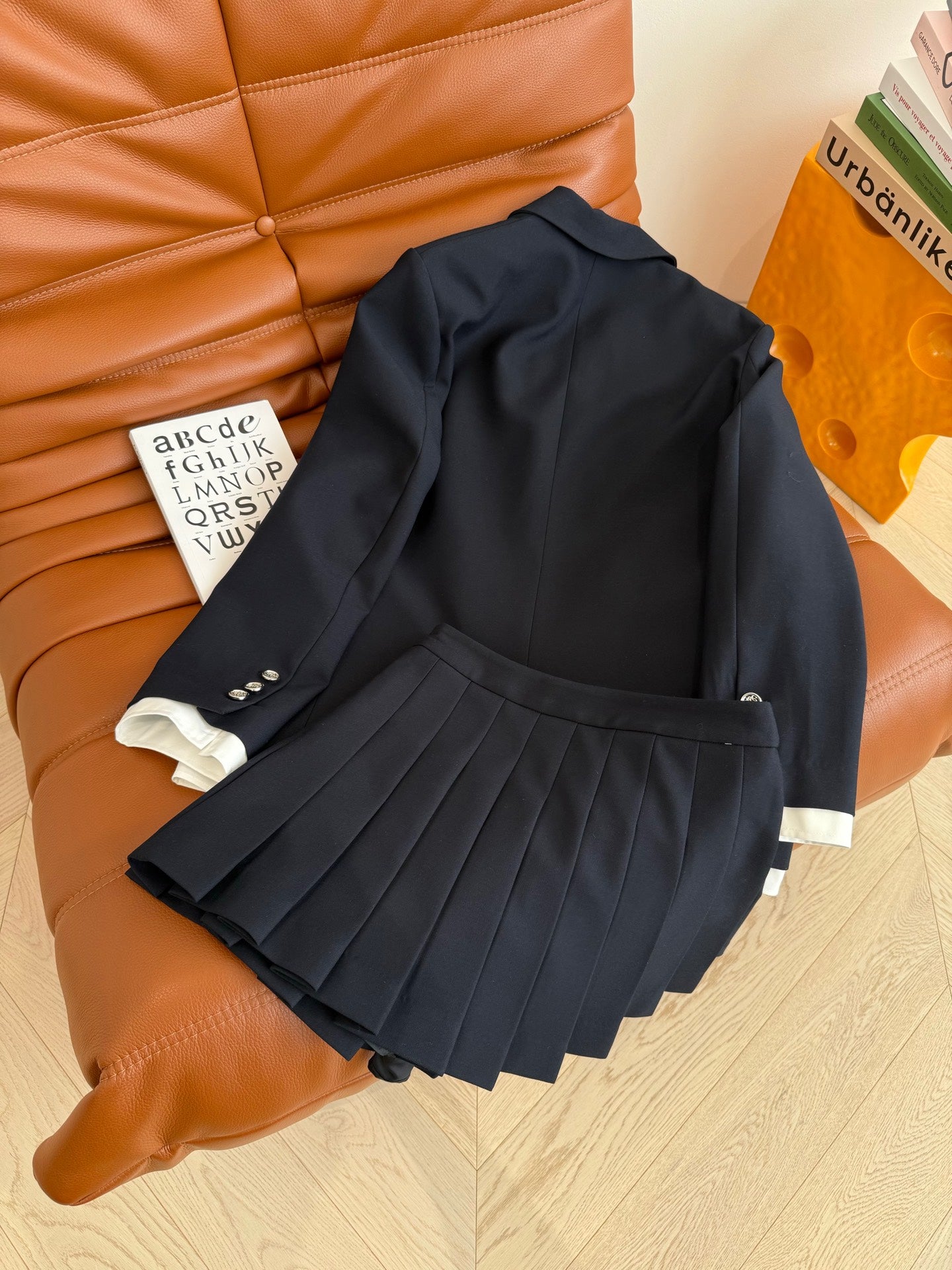 Loewe 25 Suit Black Cotton