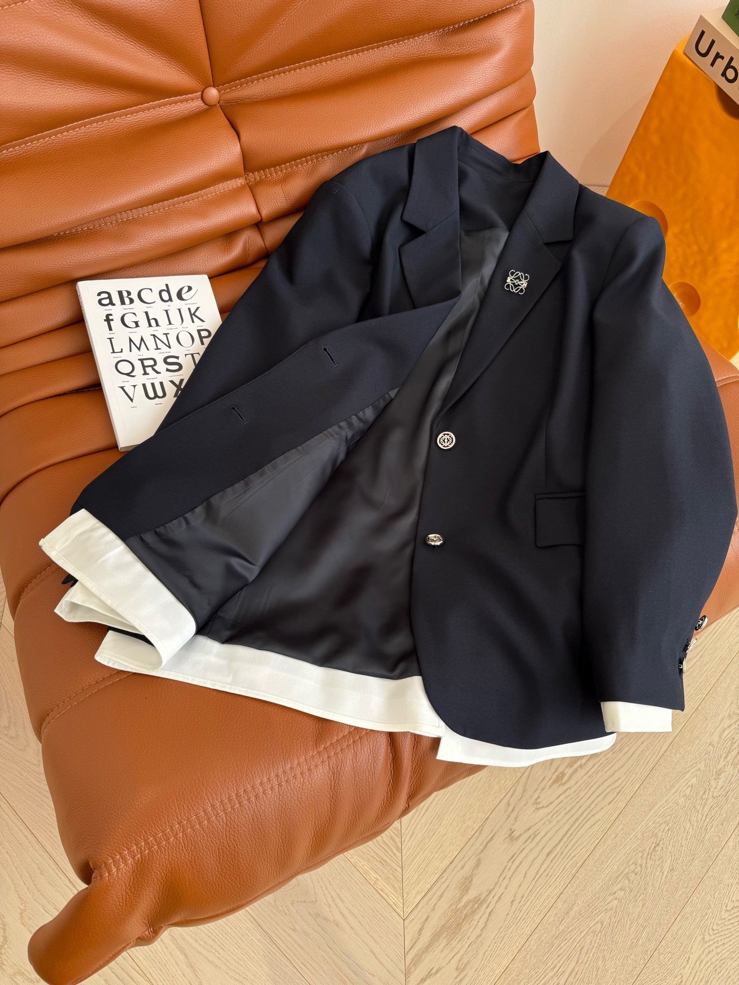 Loewe 25 Suit Black Cotton