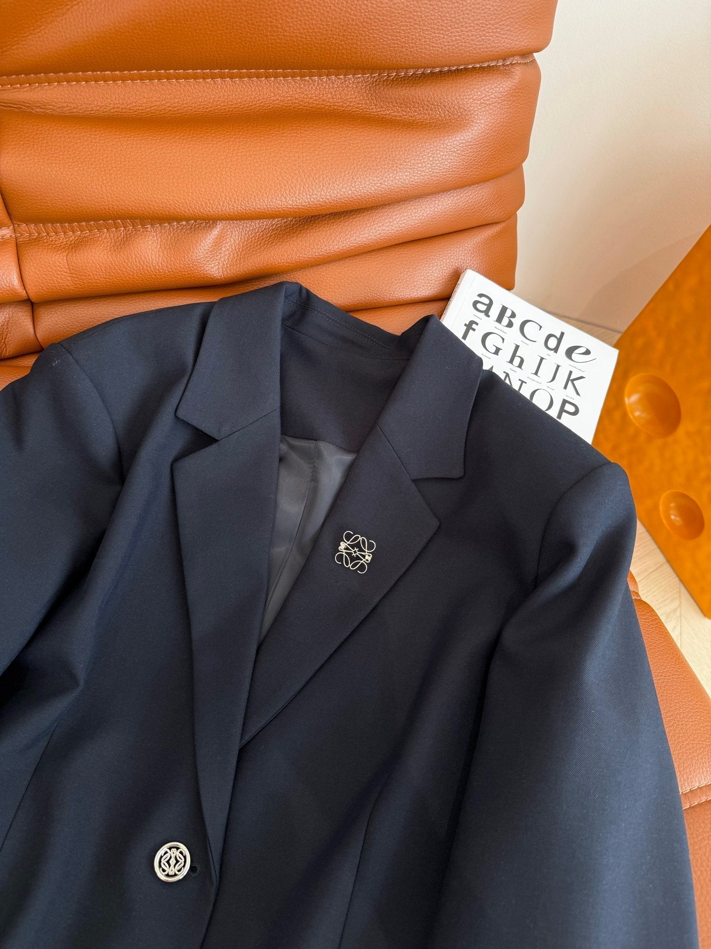 Loewe 25 Suit Black Cotton