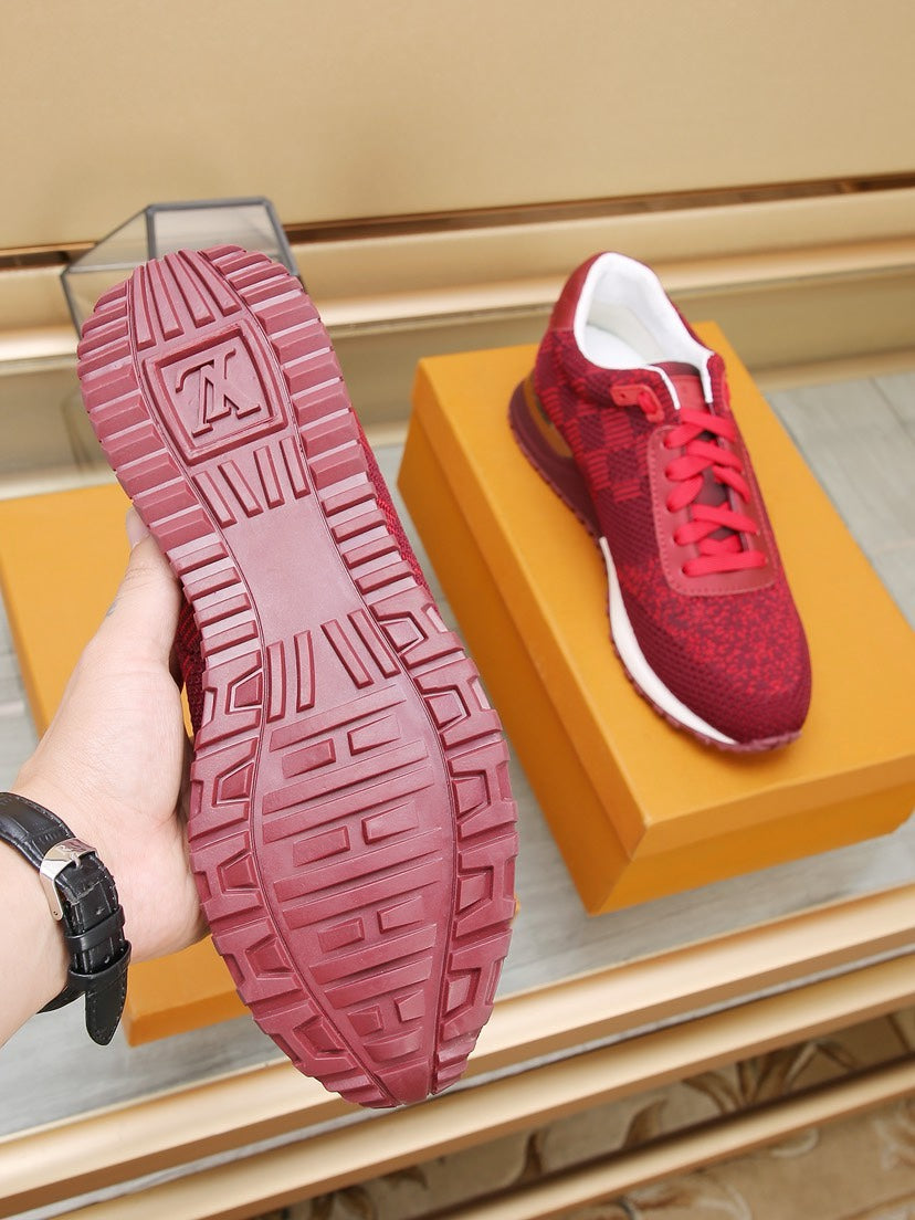 LV CLASSIC SNEAKER GARNET RED DAMIER