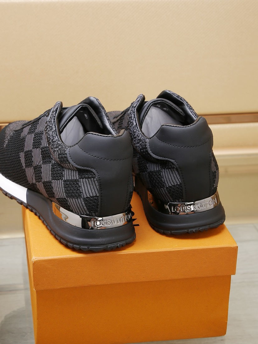 LV CLASSIC SNEAKER IN BLACK MIX GREY DAMIER