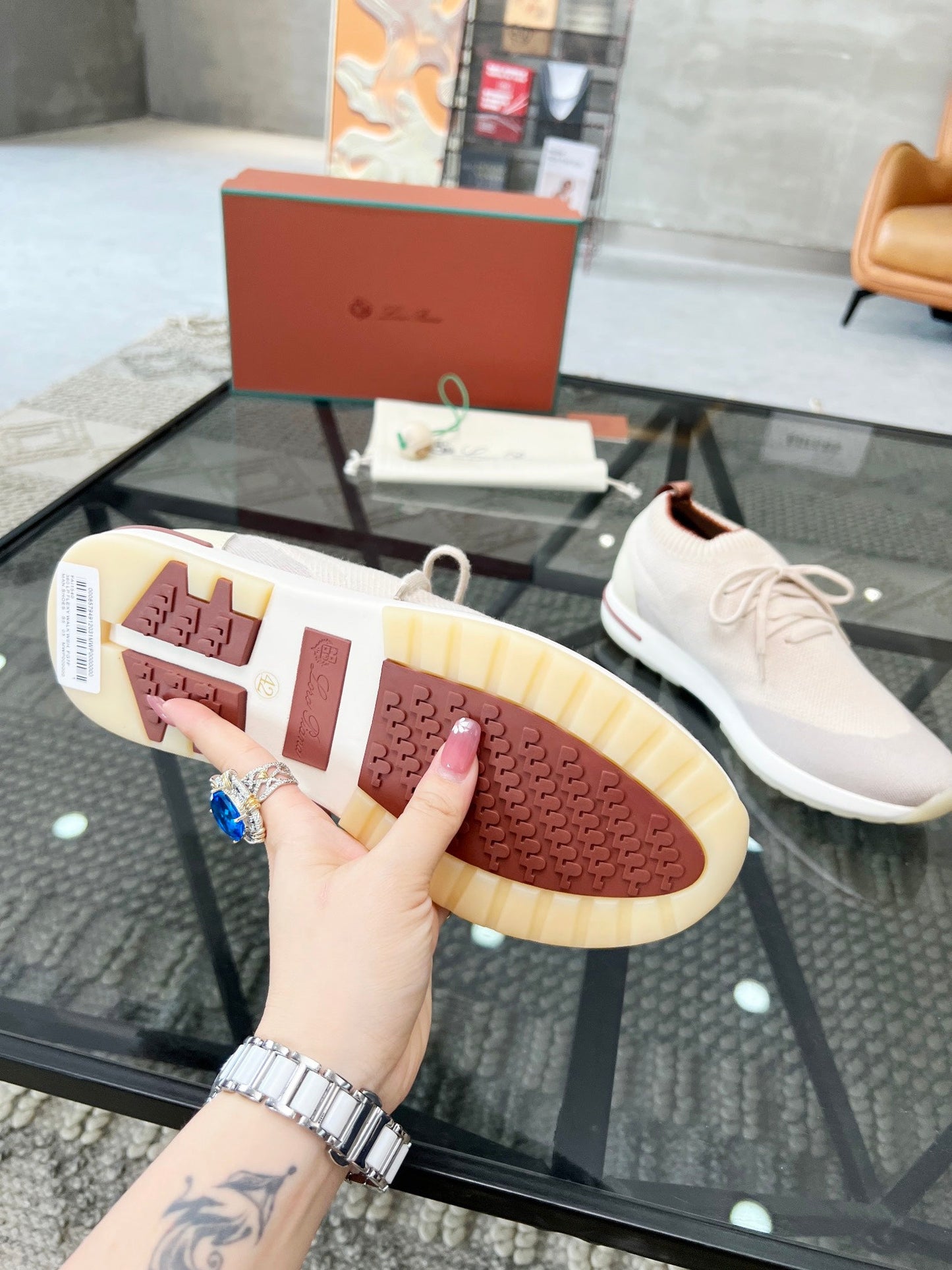 LP 360 LP FLEXY WALK SNEAKER BEIGE WOOL