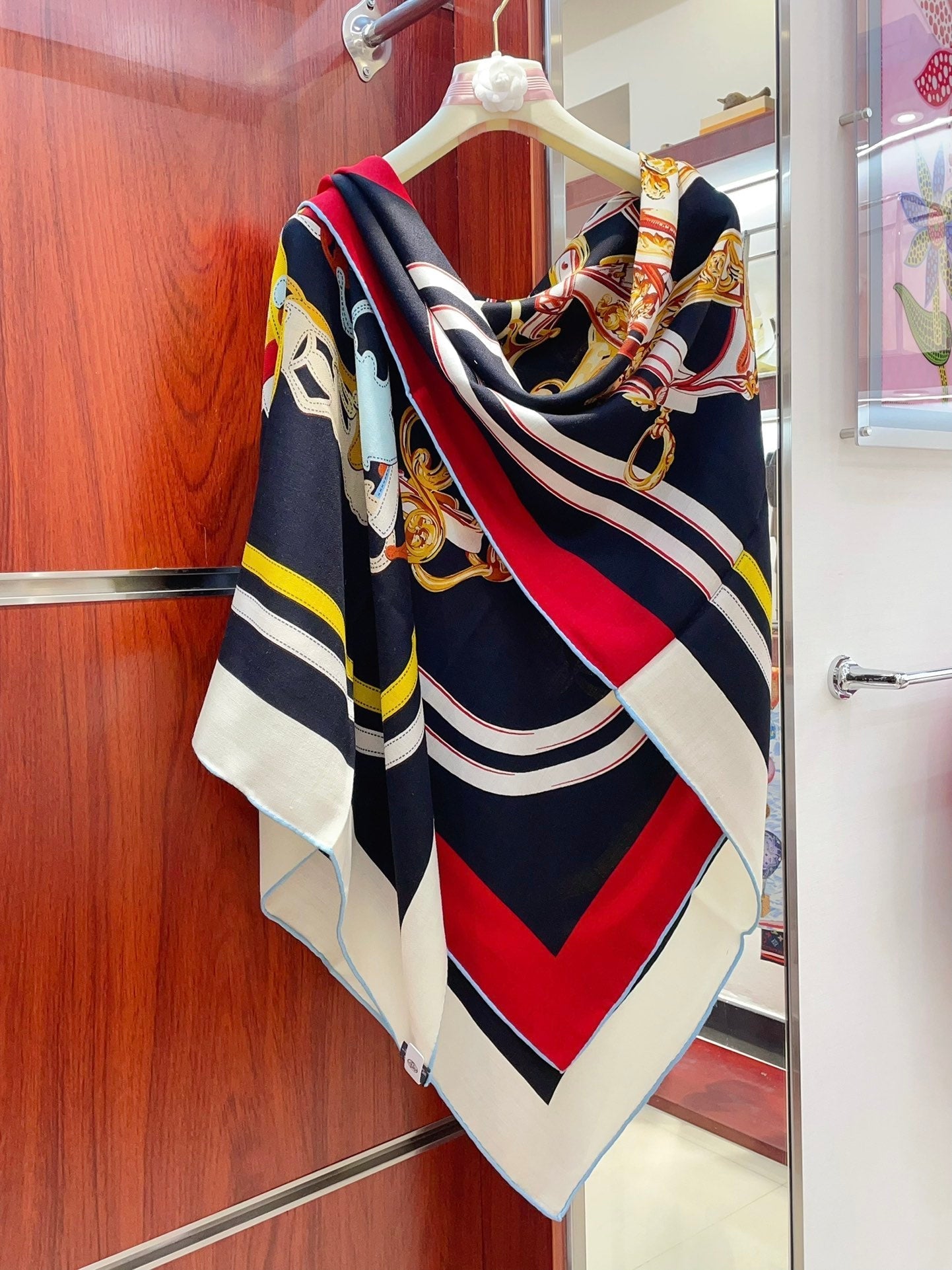 Brides De Gala Forever Scarf 140 CM In Colorful Cashmere And Silk 337145