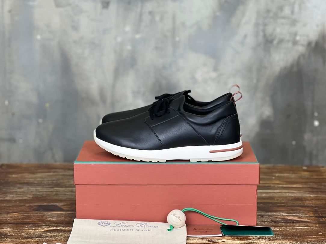 LP BERGEN SNEAKER BLACK CALFSKIN