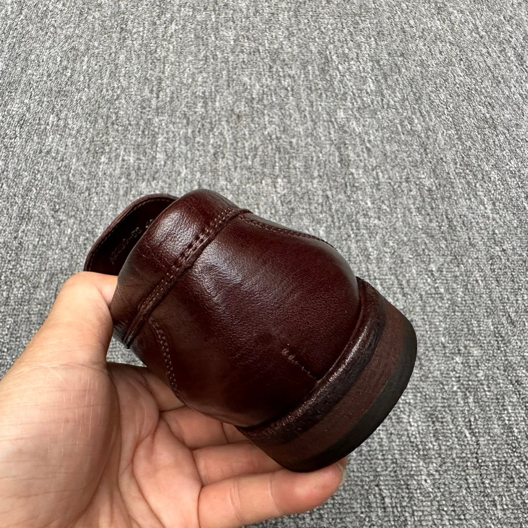 LV LOAFER IN DEEP BROWN CALFSKIN
