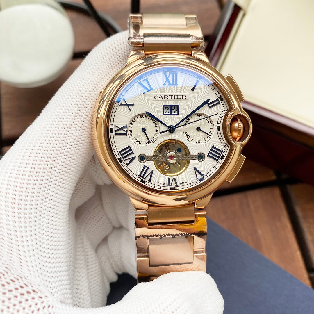 Cartier Ballon Bleu 44mm Pink Gold