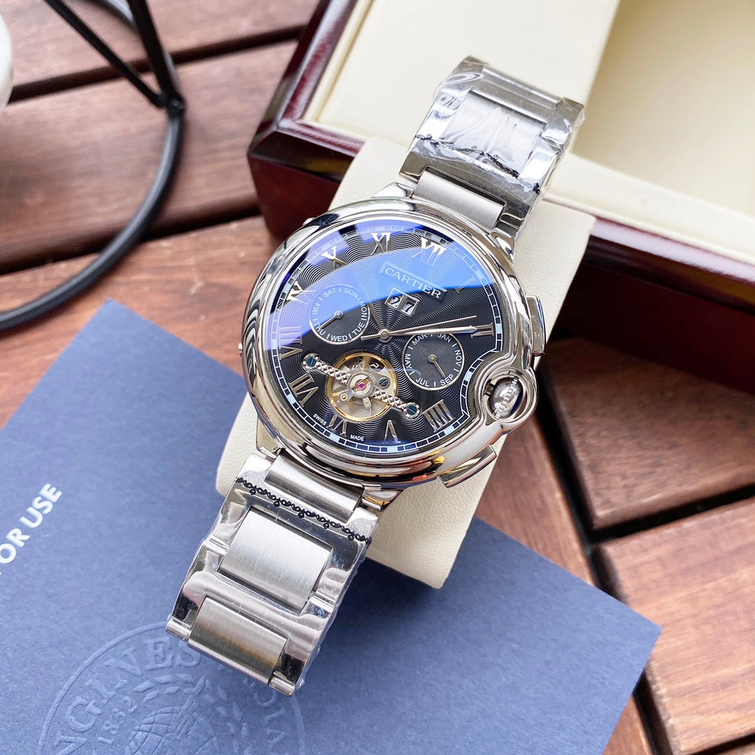 Cartier Ballon Bleu 44mm Silver