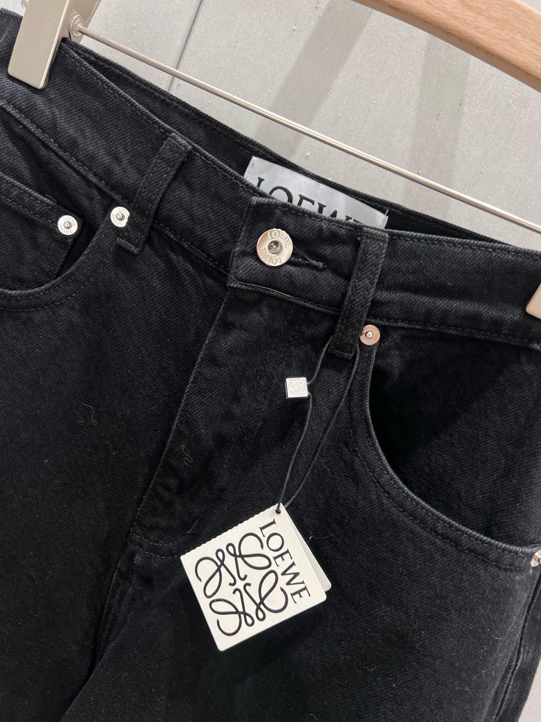 Loewe 25 Scrimitar Pants Black Cotton
