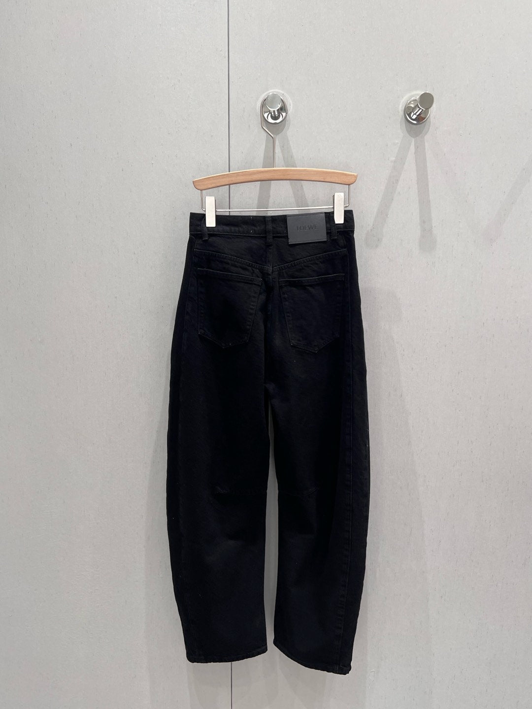 Loewe 25 Scrimitar Pants Black Cotton