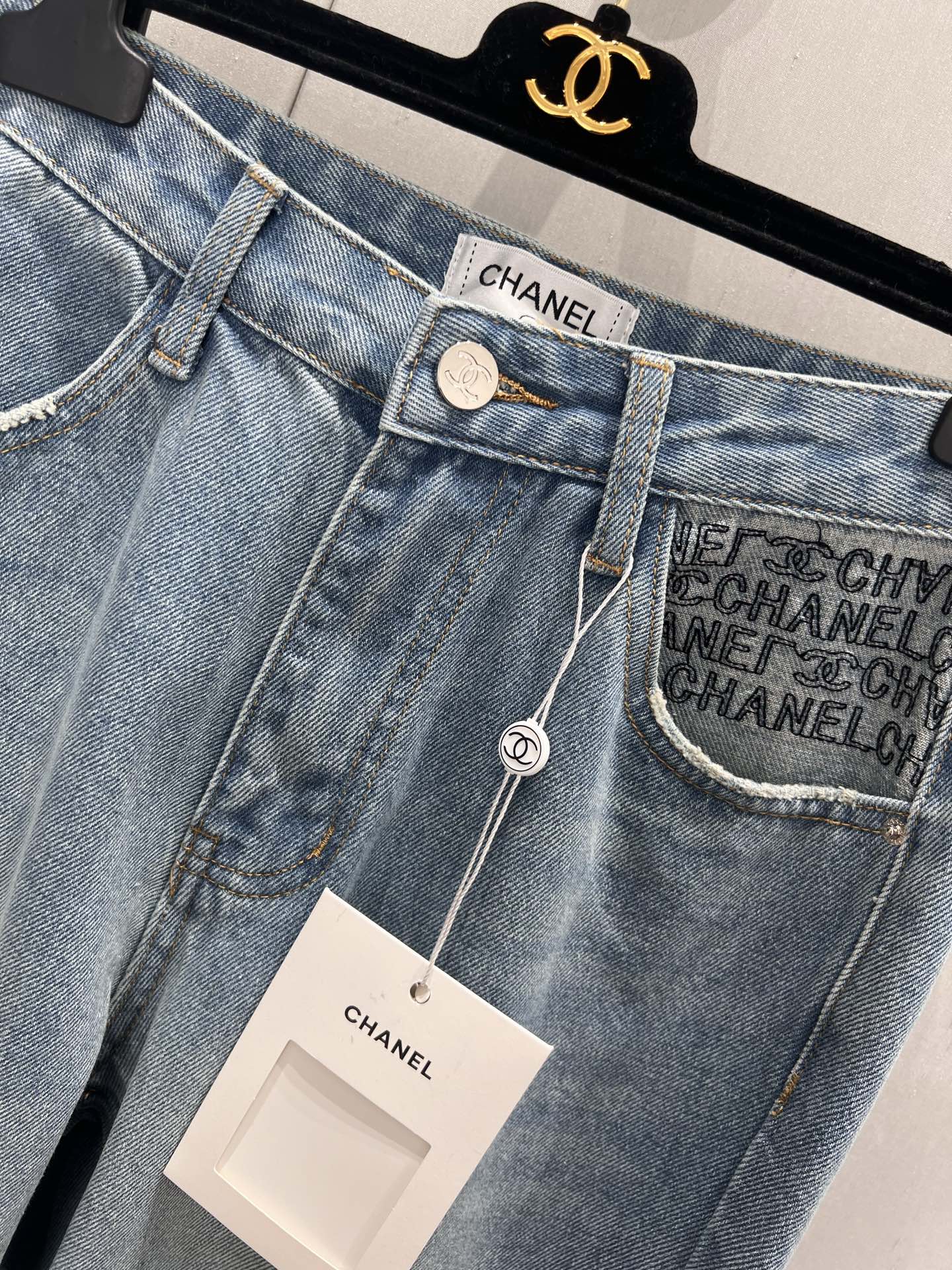 CC 25 Jeans Blue Denim Cotton