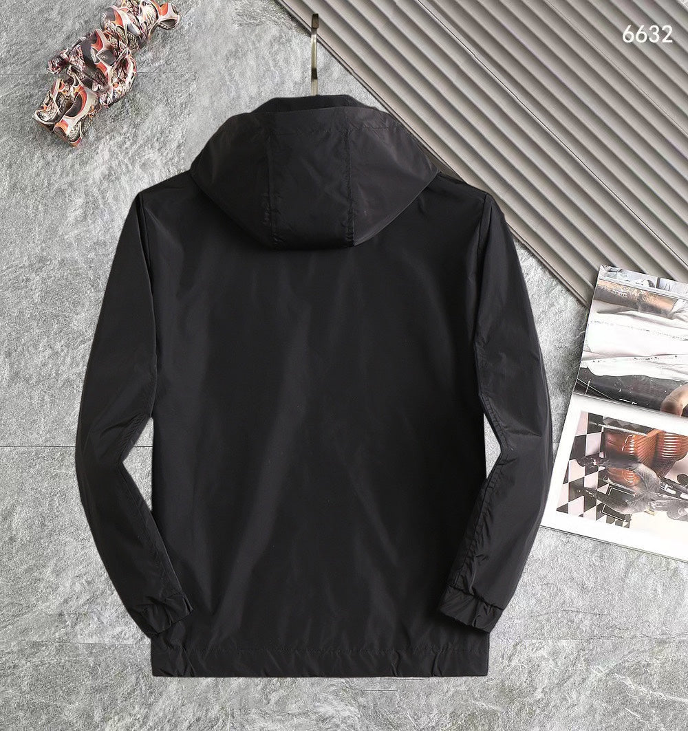 LV BLACK WINDBREAKER 238971