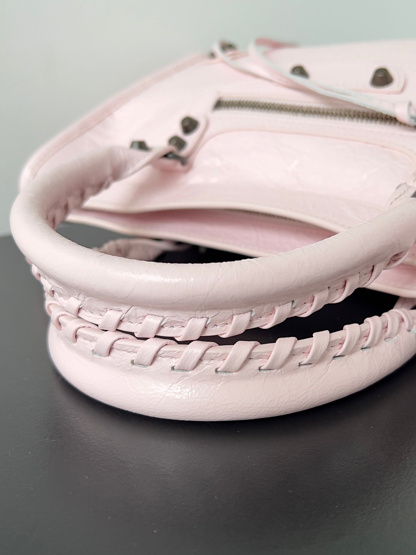 Balenciaga Le City classics bag light pink leather