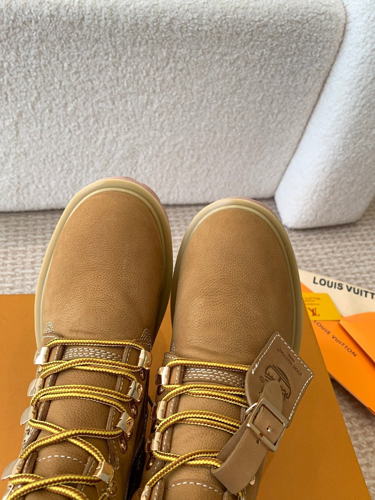 LV x Timberland Ranger Boot Brown Calfskin