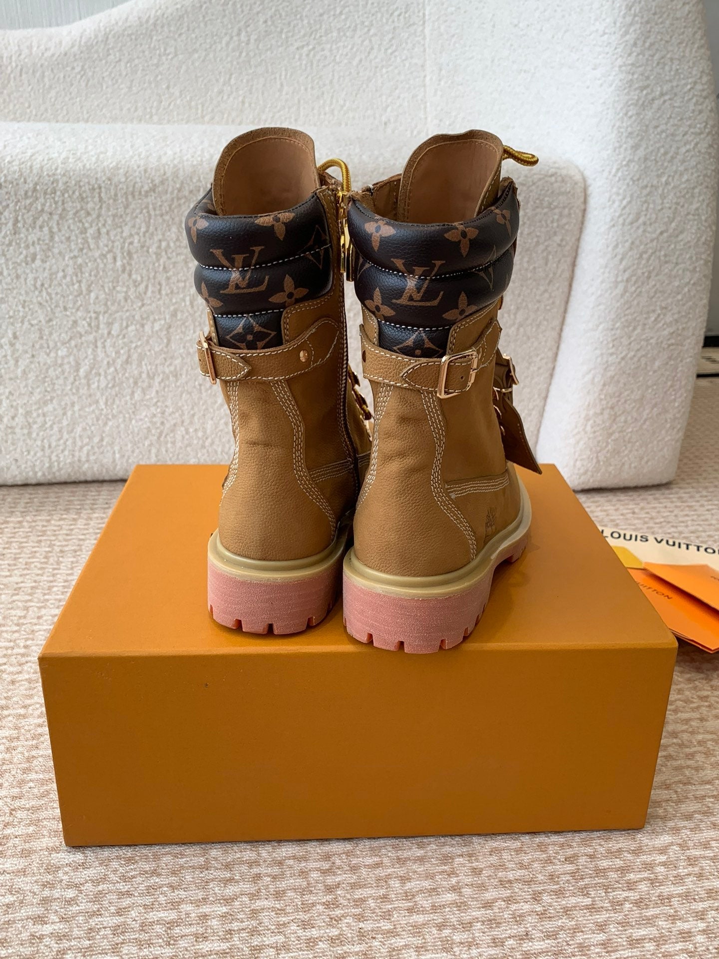 LV x Timberland Ranger Boot Brown Calfskin